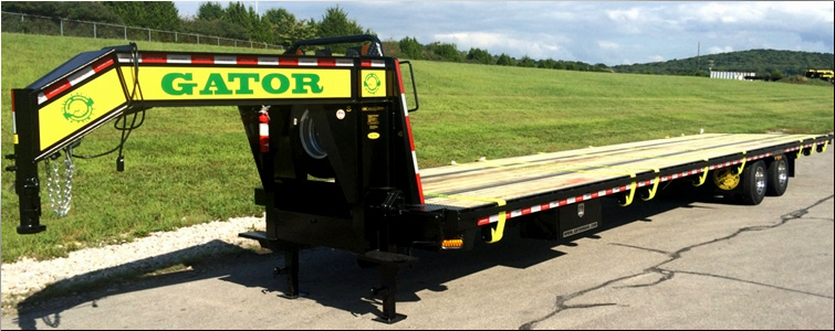 EQUIPMENT TRAILER - TANDEM DUAL GOOSENECK TRAILER FOR SALE  Coffee County, Tennessee